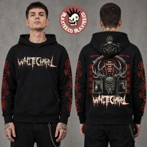 Whitechapel Hymns in Dissonance Bloodlines Pigment Black Pullover Hoodie