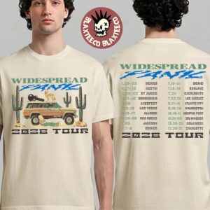 Widespread Panic 2026 Tour Dates T-Shirt
