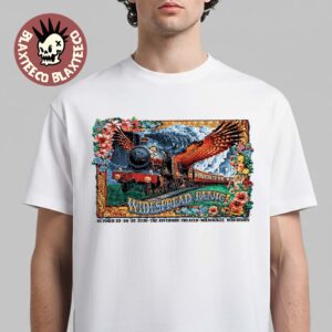 Widespread Panic Milwaukee WI 2026 Eagle Winged Train Poster Live At The Riverside Theater October 23 24 25 2026 Classic T-Shirt