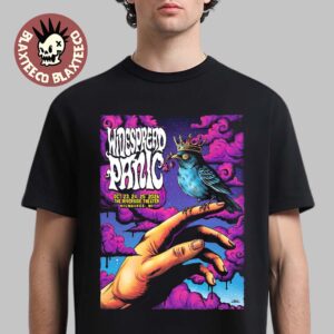 Widespread Panic Milwaukee WI 2026 Event Poster Live At The Riverside Theater October 23 24 25 2026 Unisex T-Shirt