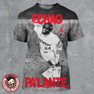 William Contreras Echao Pa’Lante Jordan Brand Celebrates Milwaukee Brewers 2026 World Series Champions All Over Print Shirt