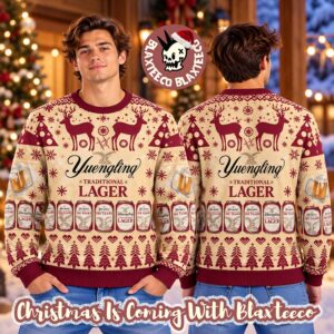 Yuengling Lager Ugly Christmas Sweater For Holiday