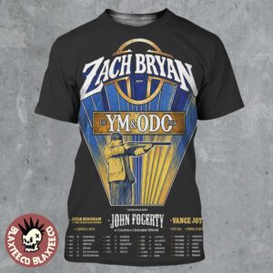 Zach Bryan 2027 YM&ODO Tour Young Manhood and Other Donatable Organs Schedule Dates All Over Print Shirt