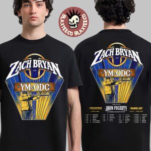 Zach Bryan 2027 YM&ODO Tour Young Manhood and Other Donatable Organs Schedule Dates Two Sided T-Shirt